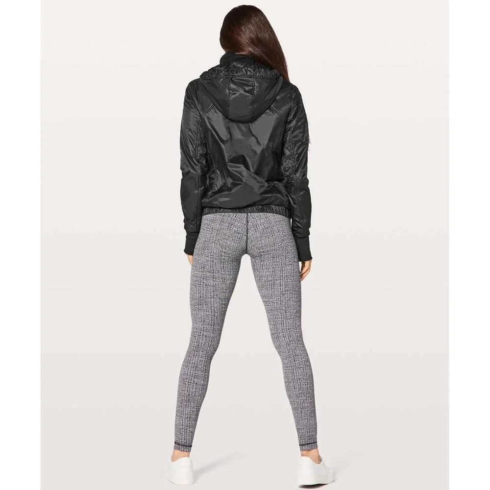 Lululemon Scuba Hoodie *Glyde Black size 2 active‎ coat jacket
